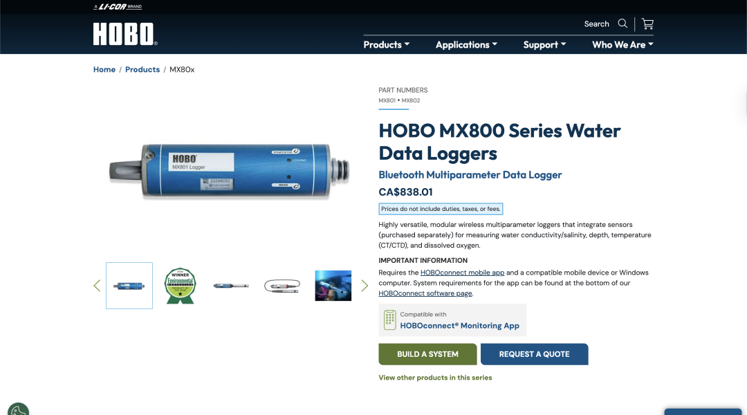 Onset Data Loggers