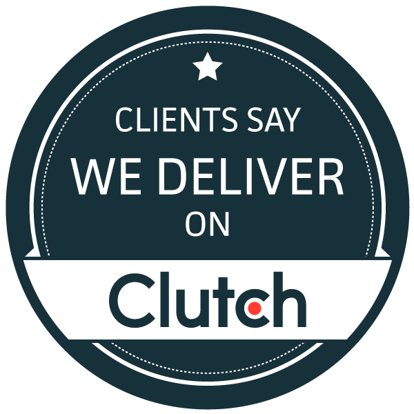 clutch we deliver badge