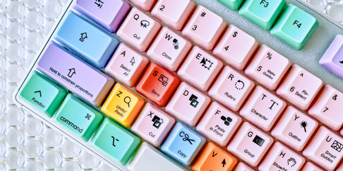 Colourful-keyboard