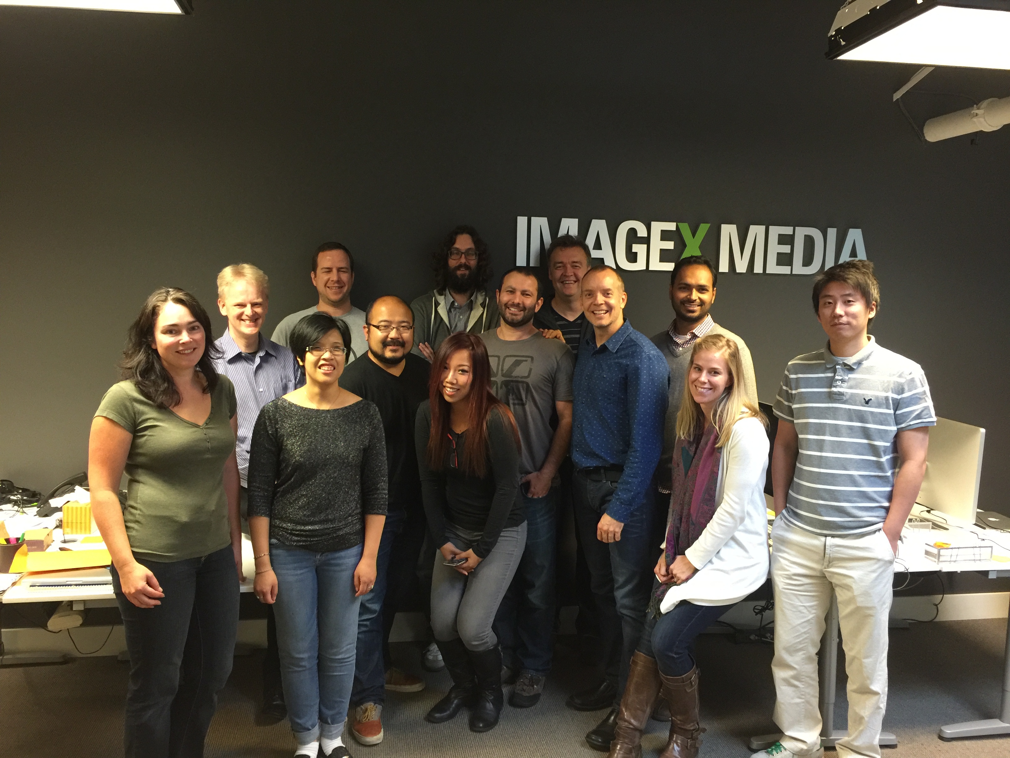 ImageX team in the office