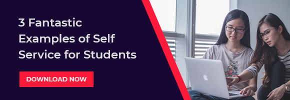 Download to view 3 fantastic examples of self service for students