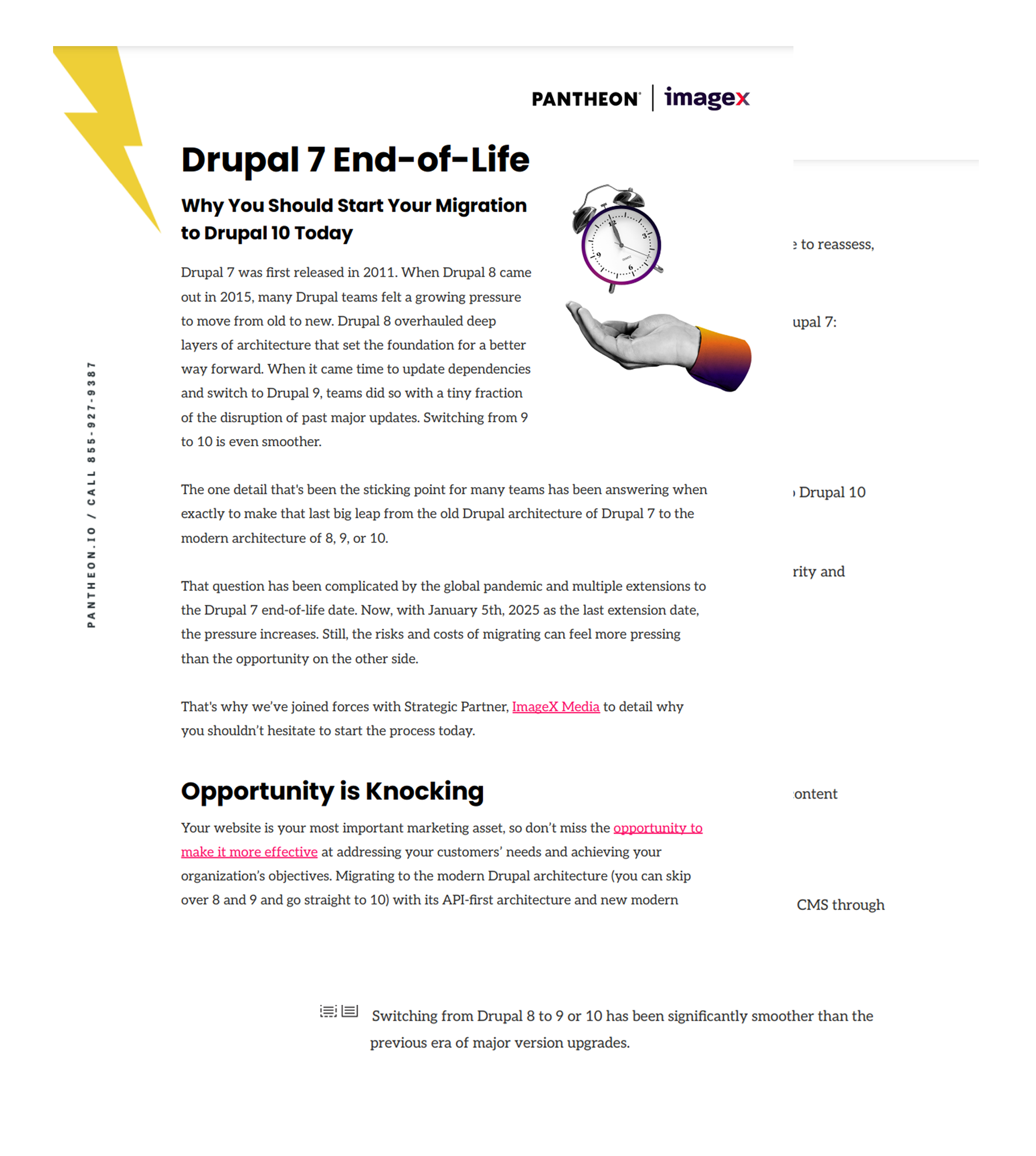 Migrating from Drupal 7 to Drupal 10 Ebook Cover