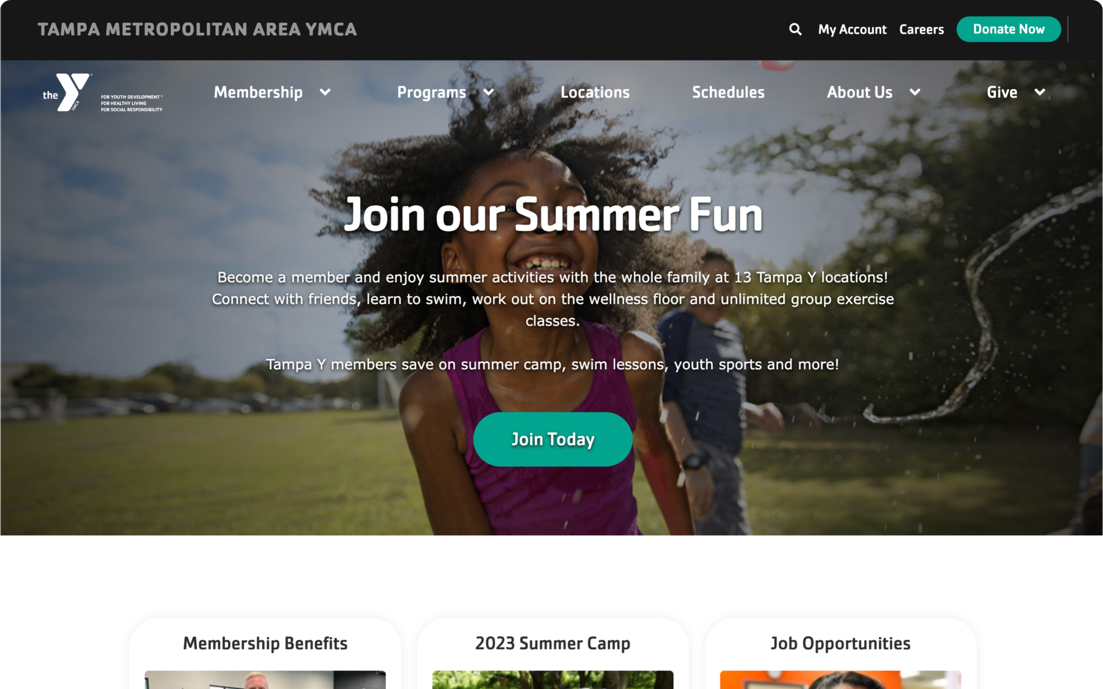Through the ActiveNet integration, we were able to improve the client purchasing experience, allowing users to register online without having to come into or phone into the branch. As a result, since launch, the YMCA has doubled their online sales.