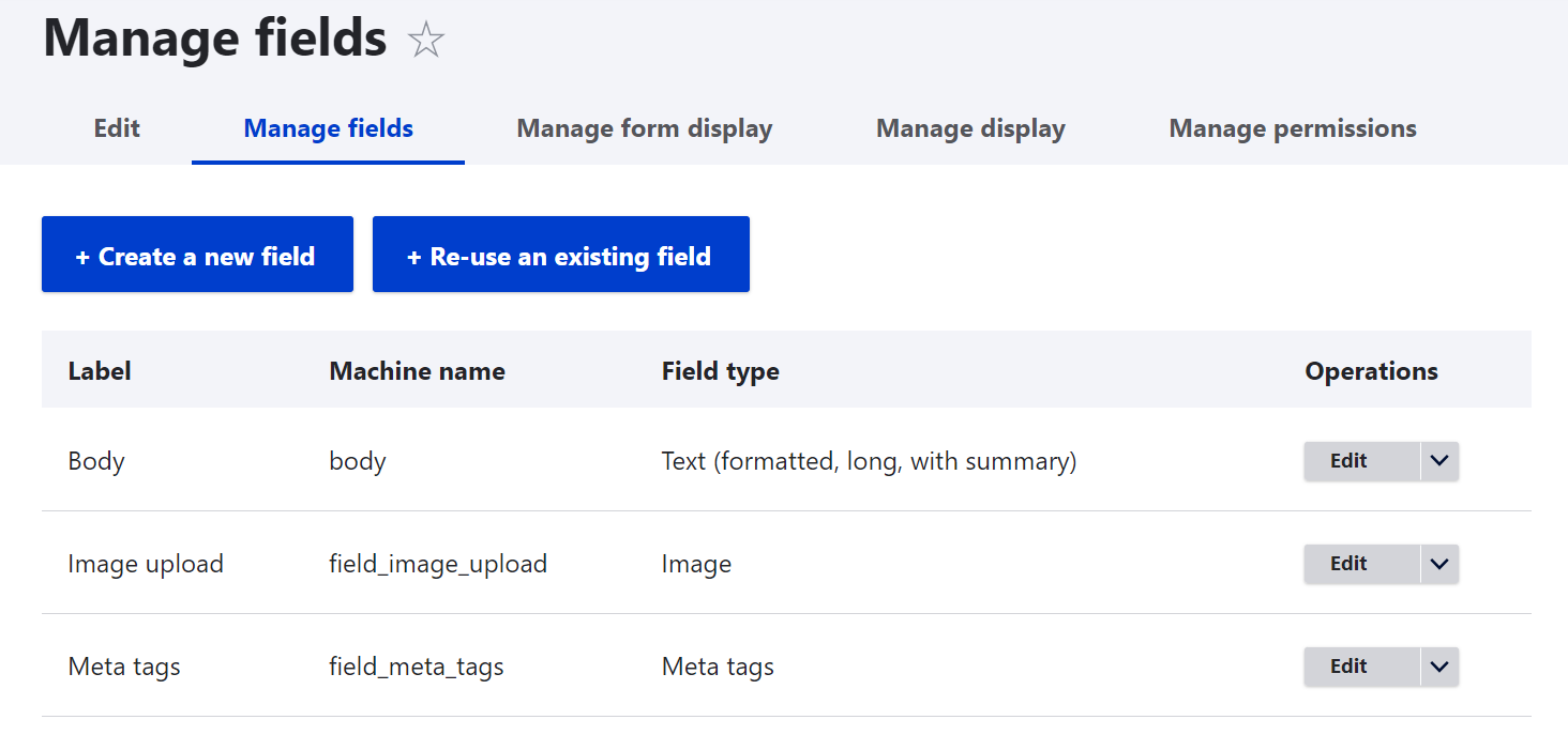 Choosing a Drupal field for file uploads with Uppy
