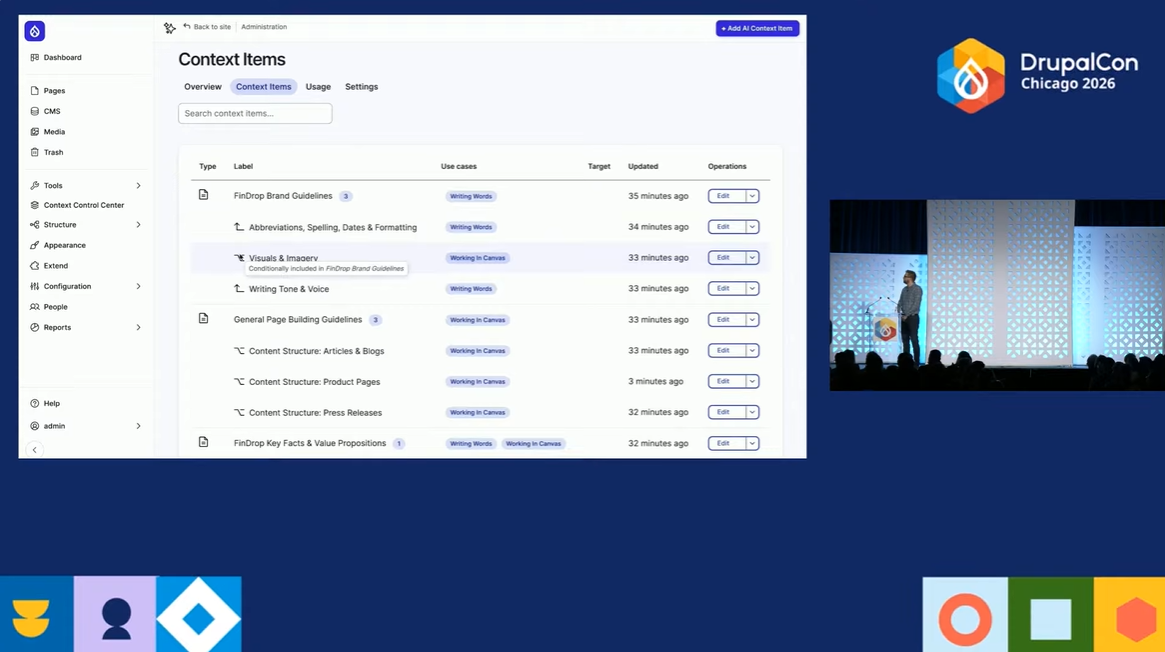 Context Control Center in Drupal