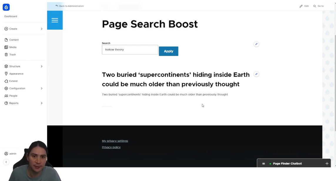 Drupal search results with better semantic understanding thanks to AI