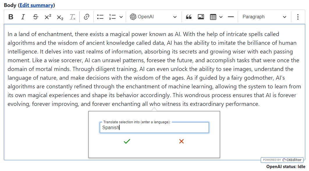 How to use the OpenAI Module in Drupal 10: a step-by-step guide