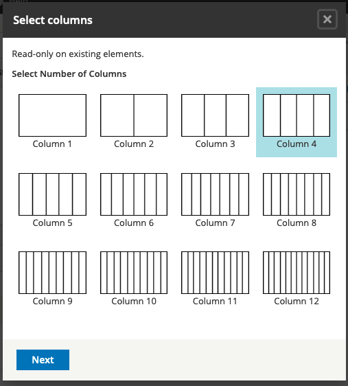 Selecting Bootstrap Grid columns