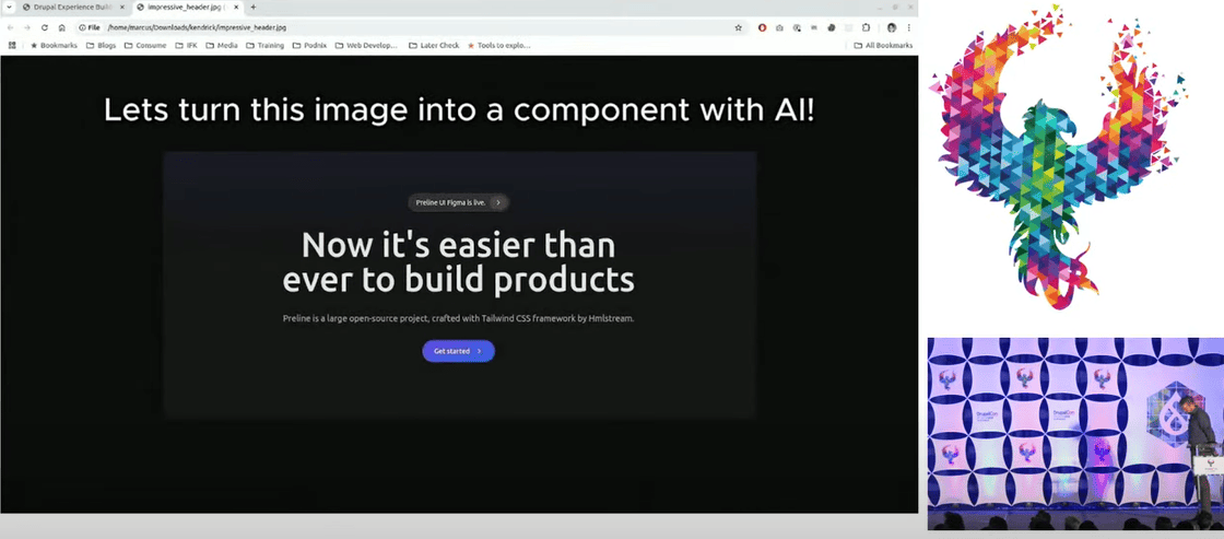 Uploading a Figma image to Drupal