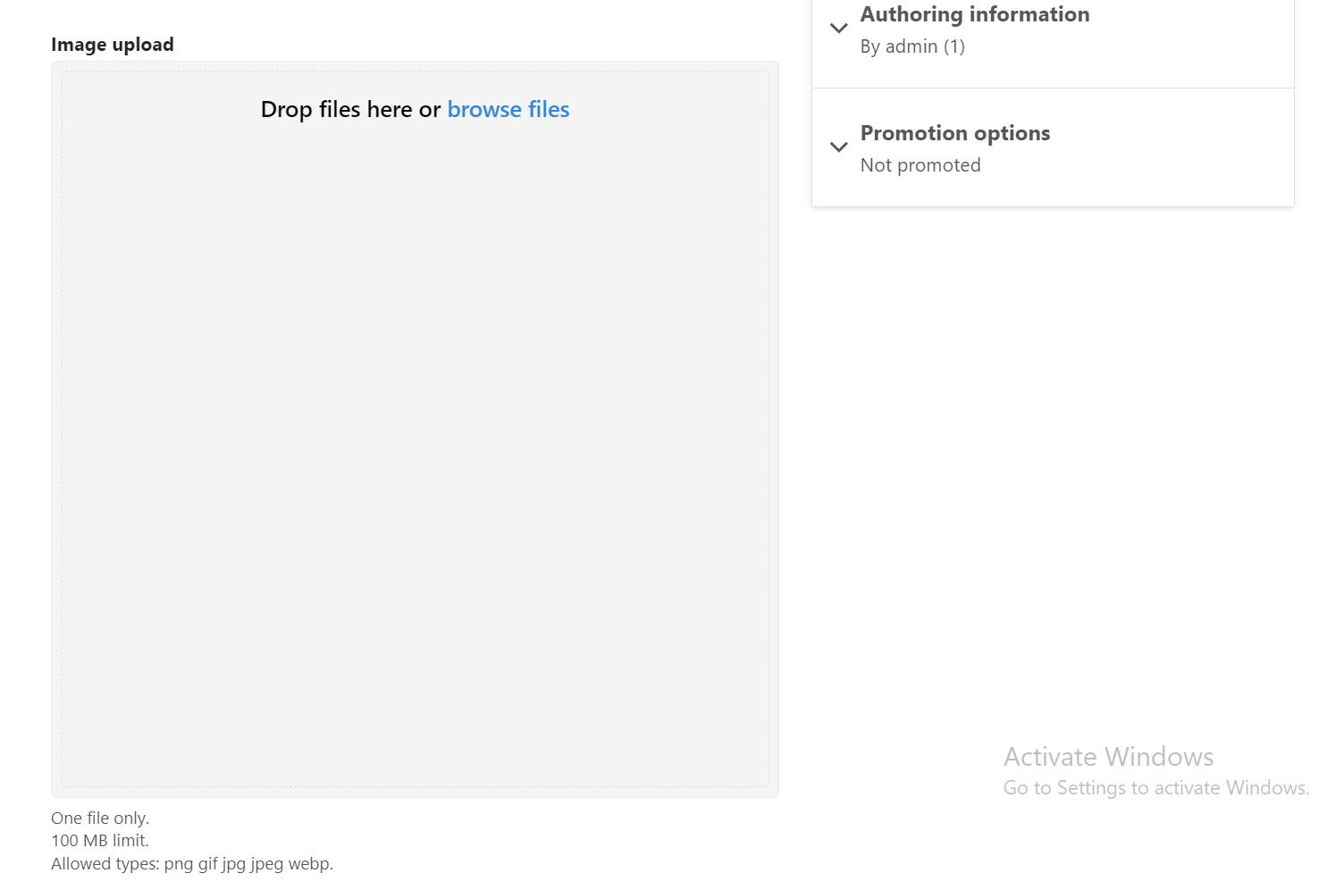 Uppy’s interface for uploading files in Drupal