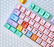 Colourful keyboard