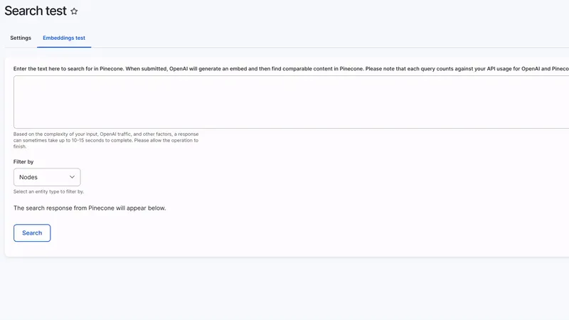 Getting relevant search results with AI