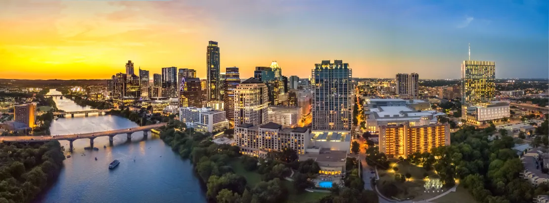 city scape of Austin Texas