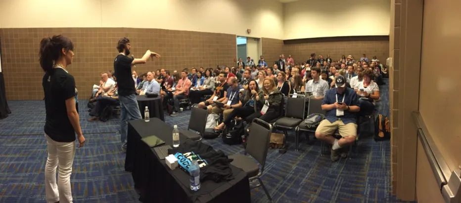 DrupalCon room in 2016