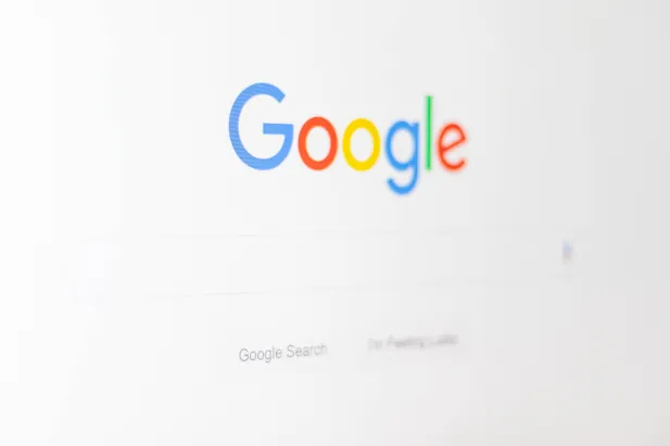 Google landing page