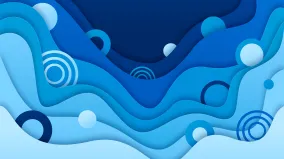 Abstract blue background