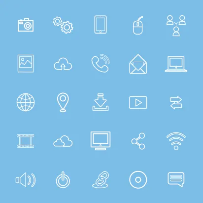 miscellaneous website icons