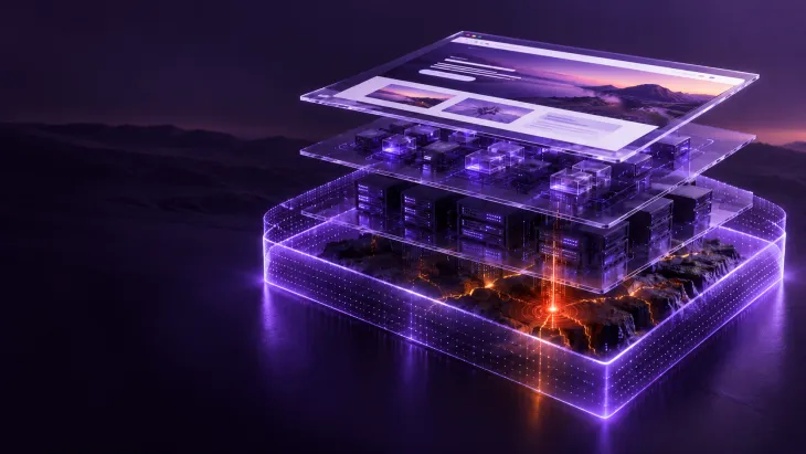 Cloud stack concept image