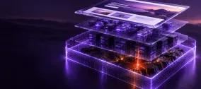 Cloud stack concept image