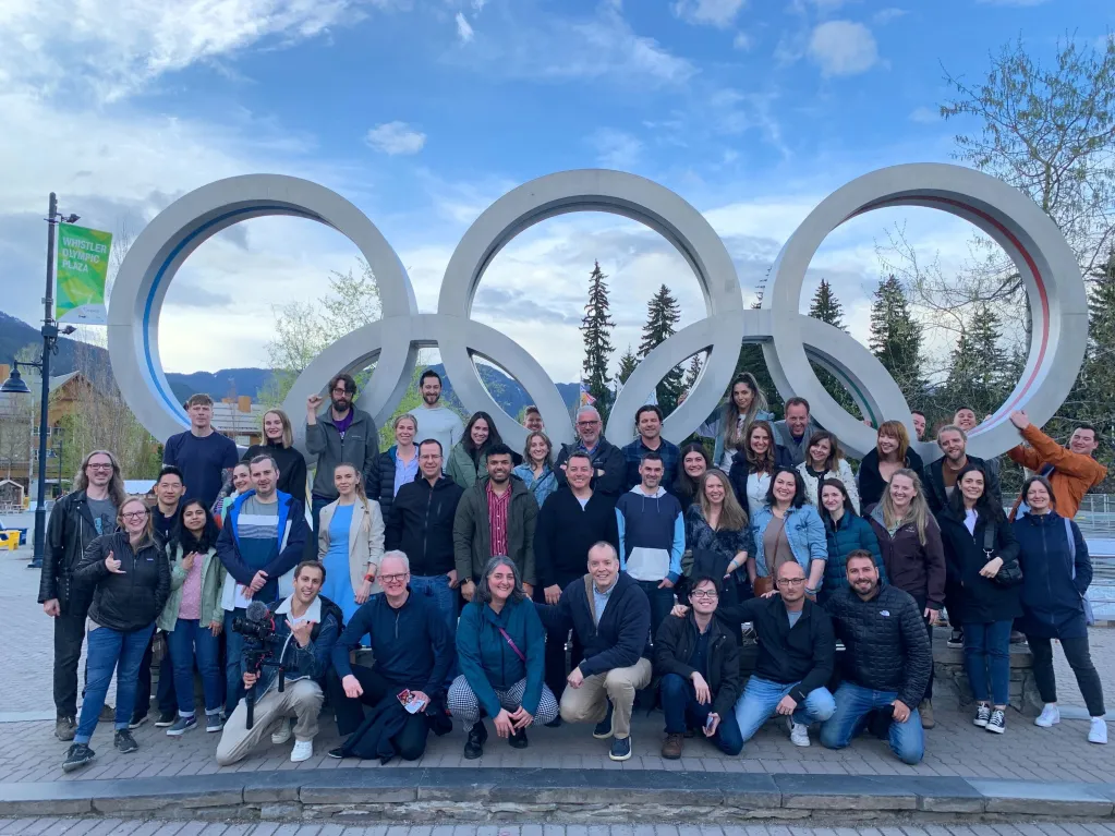ImageX team in whistler Canada