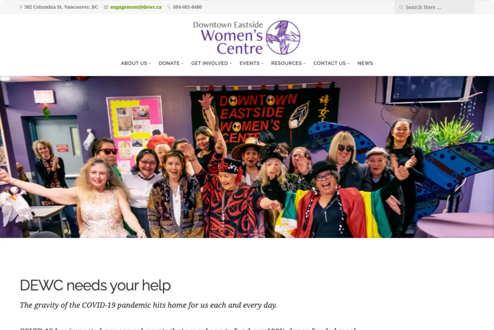 <span>Downtown Eastside Women's Centre</span>
 Case Study Image