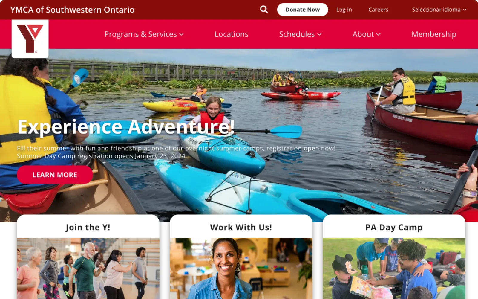 <span>YMCA of Southwestern Ontario</span>
 Case Study Image