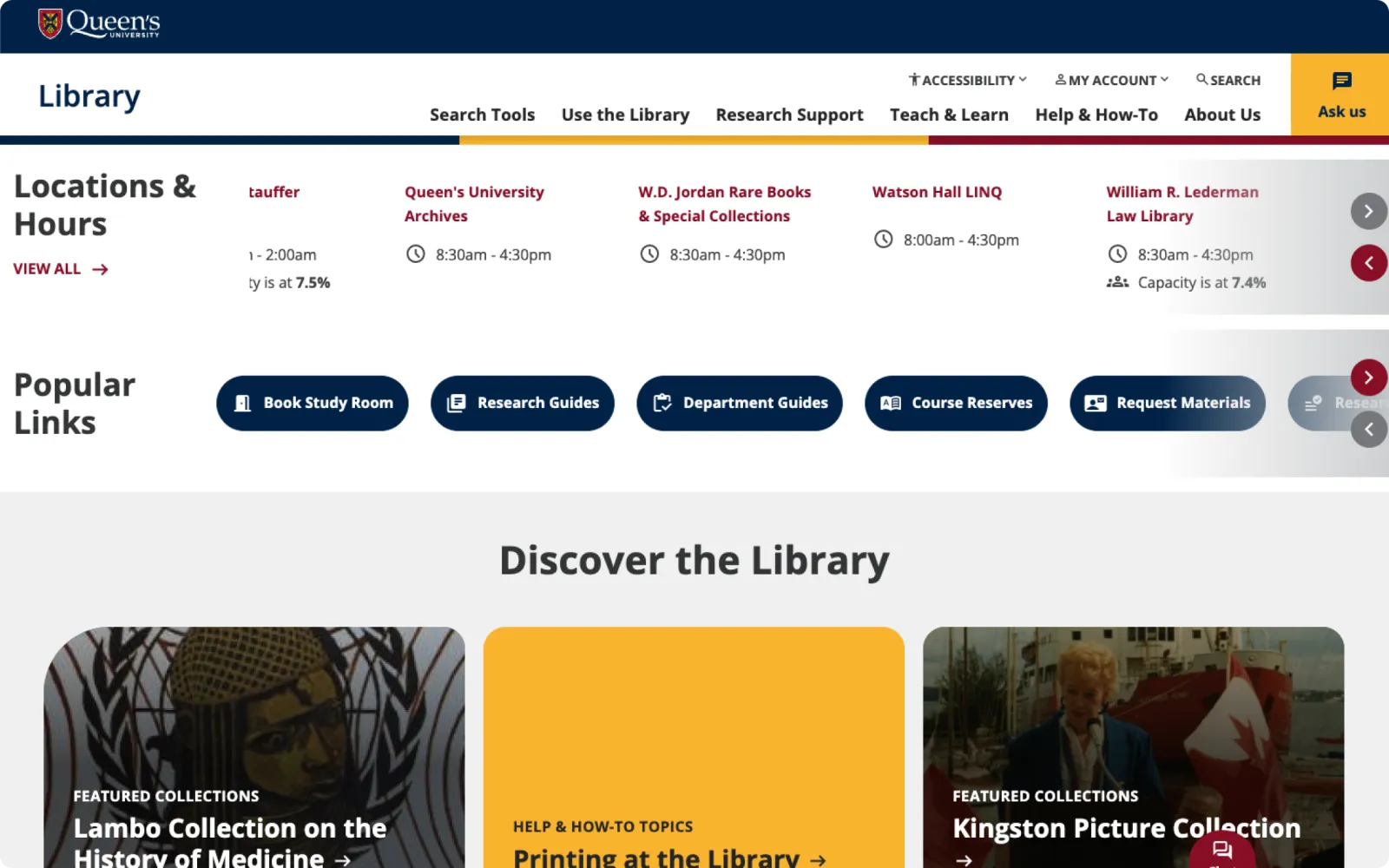 <span>Queen's University Library</span>
 Case Study Image