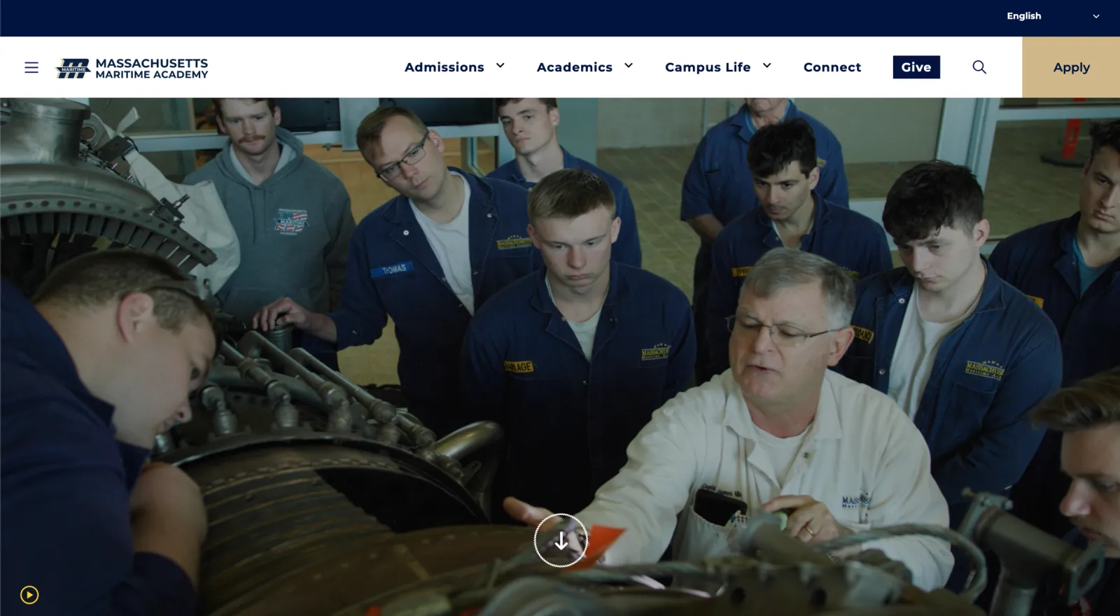 <span>Massachusetts Maritime Academy</span>
 Case Study Image