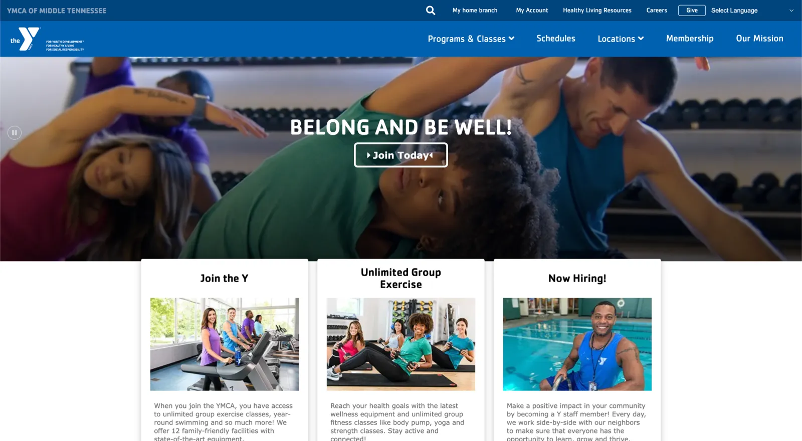 <span>YMCA of Middle Tennessee</span>
 Case Study Image