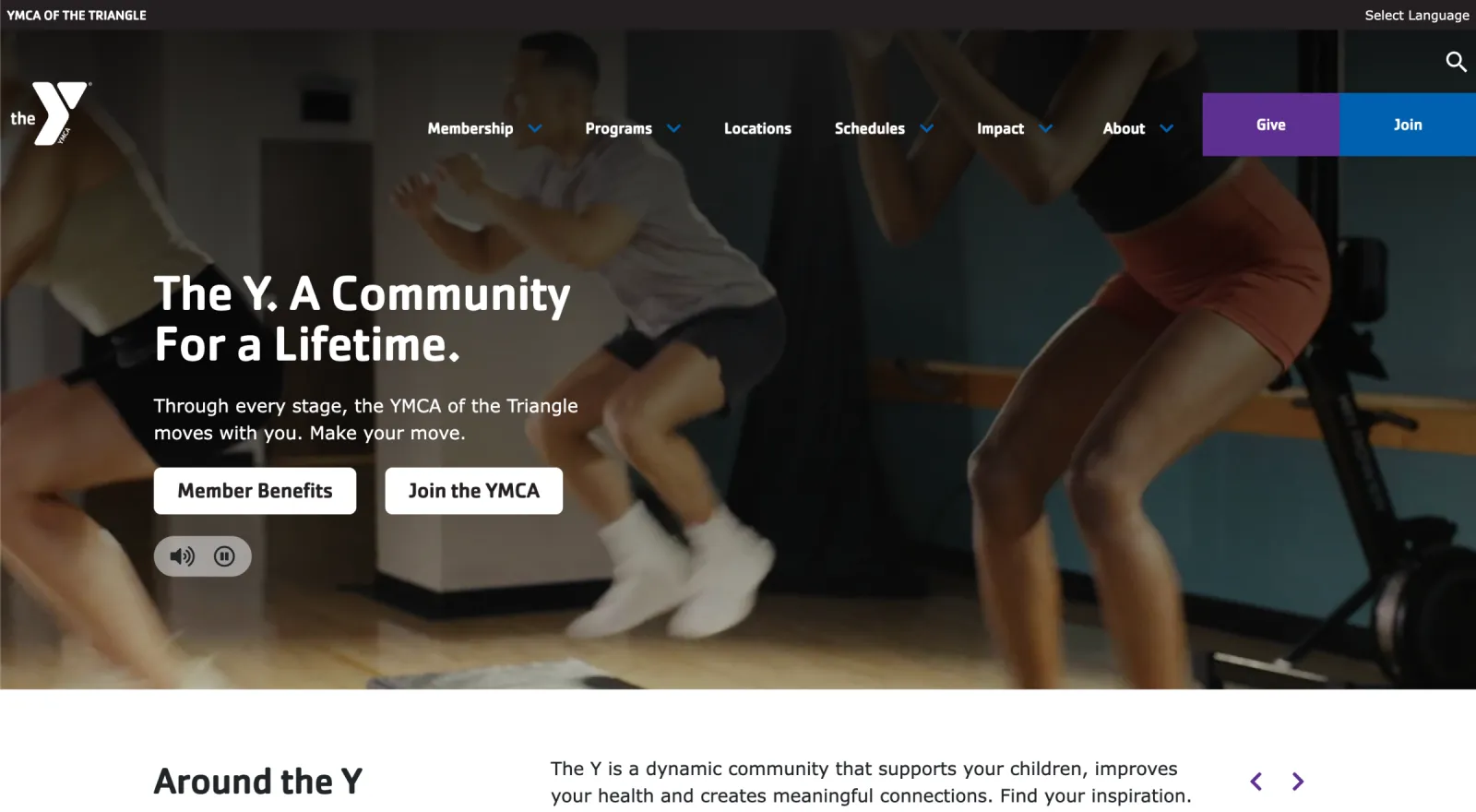 <span>YMCA of the Triangle</span>
 Case Study Image