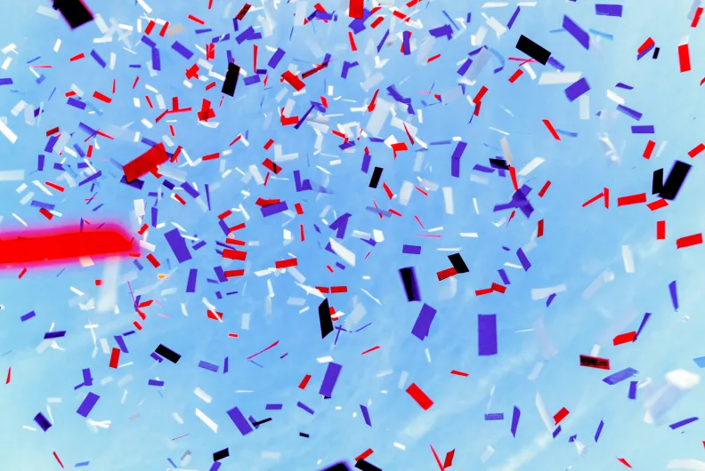 celebrating