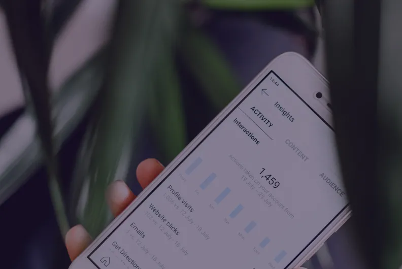 analytics on a mobile device