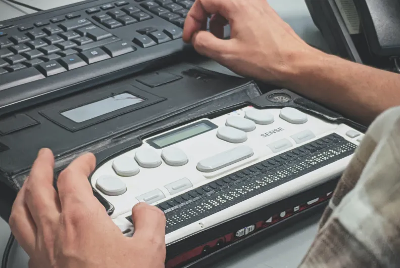 Braille keyboard