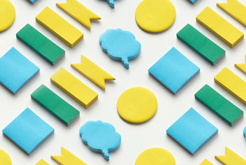 Different kinds of speech bubbles