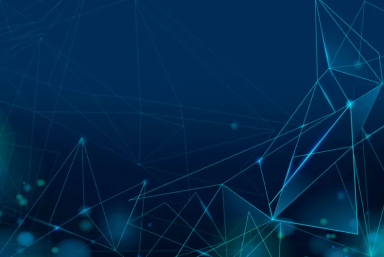 Abstract blue background