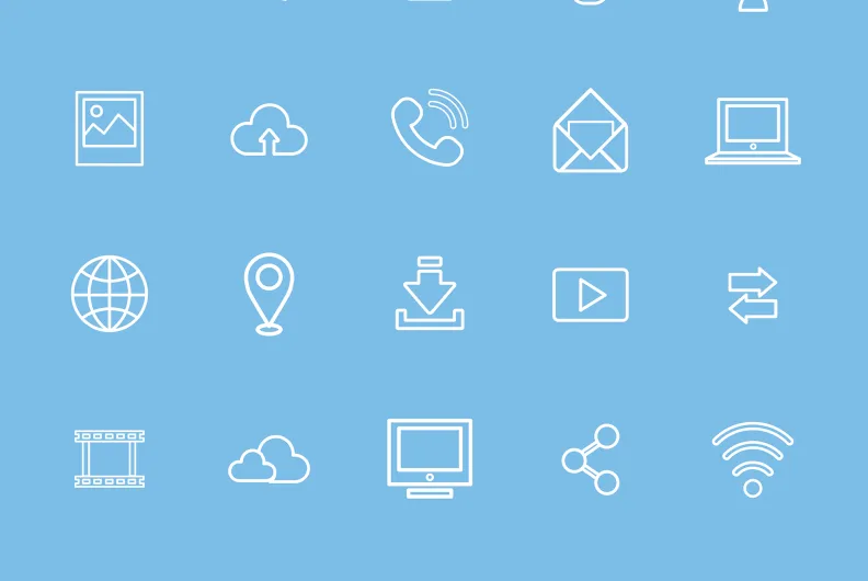 miscellaneous website icons