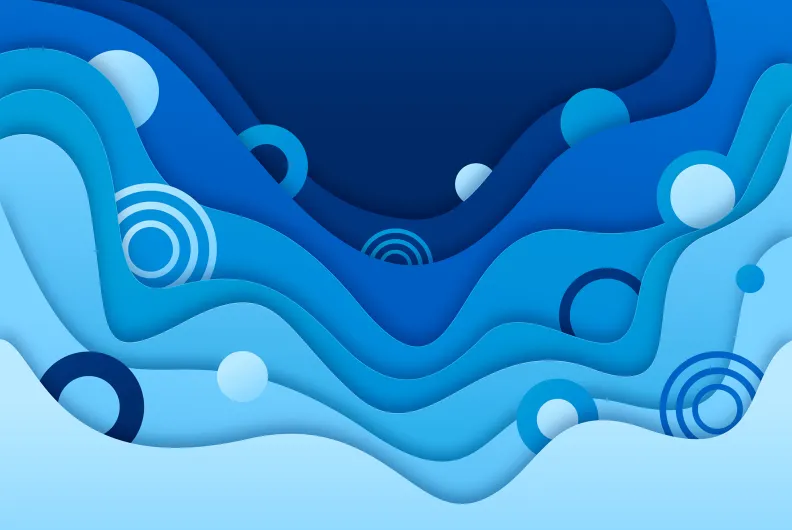 Abstract blue background