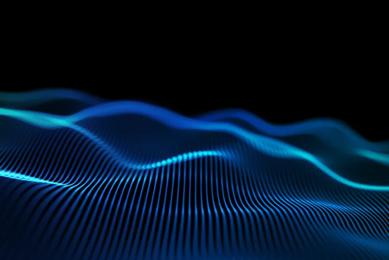 Blue abstract background